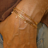 June Pearl Birthstone Bracelet