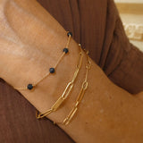 September Sapphire Birthstone Bracelet