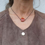 Sideways Heart Cord Necklace Limited Edition Archives