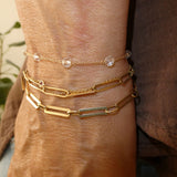 April Crystal Birthstone Bracelet