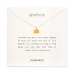 Good luck elephant necklace - Dogeared