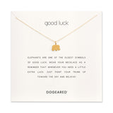 Good luck elephant necklace - Dogeared