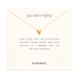 You are mighty pyramid necklace - Dogeared