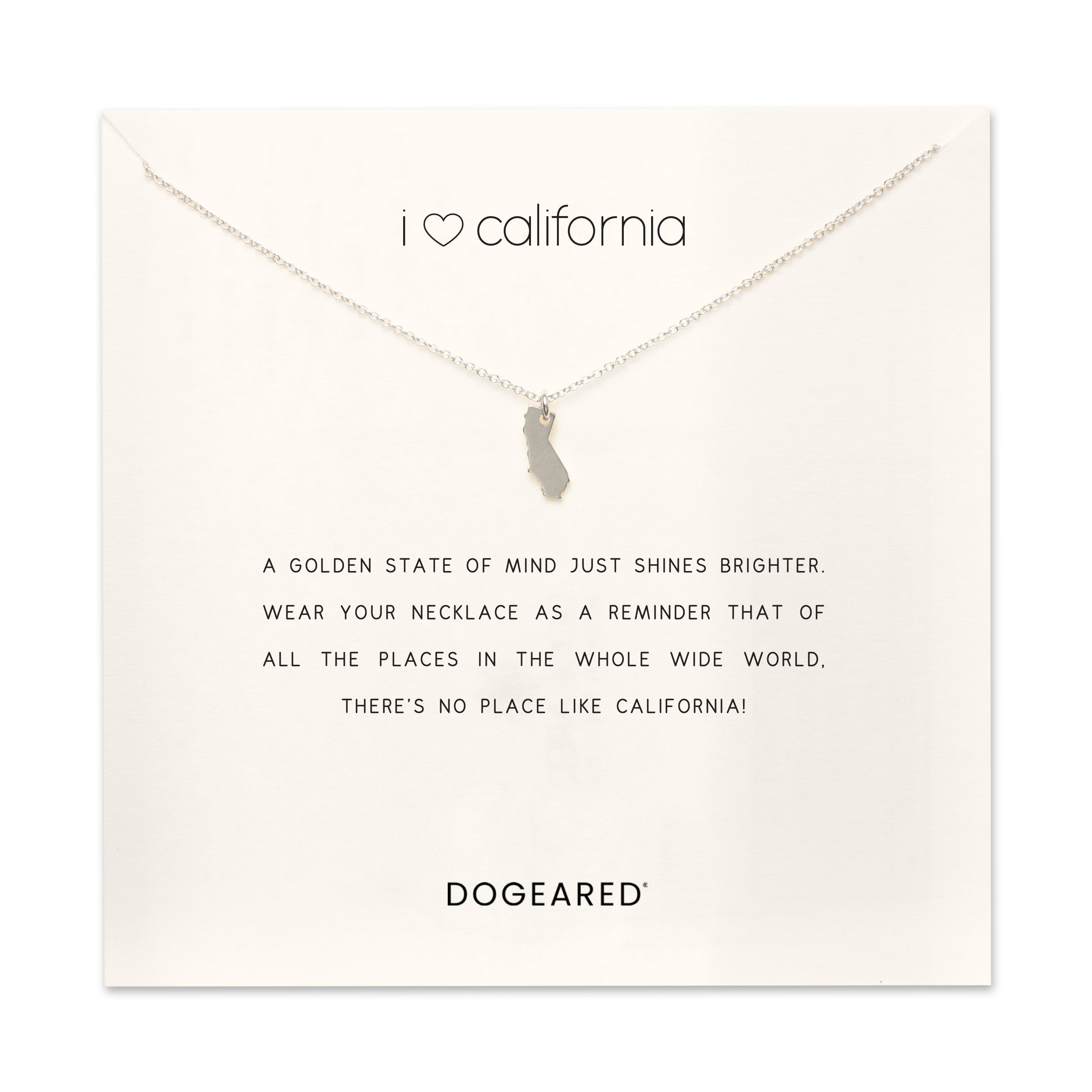 I love California charm necklace - Dogeared