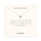 You are mighty pyramid necklace - Dogeared