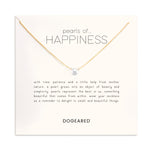 Pearls of happiness small white pearl necklace - Dogeared
