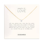Pearls of love small white pearl necklace - Dogeared
