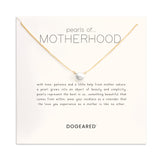 Pearls of motherhood large white pearl necklace - Dogeared