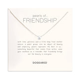 Pearls of friendship small white pearl necklace - Dogeared