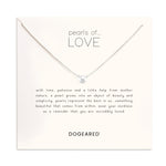 Pearls of love small white pearl necklace - Dogeared