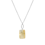 November Birthstone Citrine Necklace