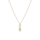 August Birthstone Peridot Necklace