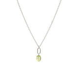 August Birthstone Peridot Necklace