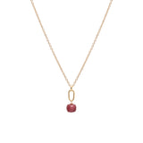 July Birthstone Ruby Necklace