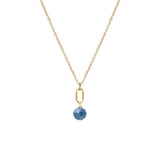 September Birthstone Sapphire Necklace