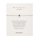 Wishing Bracelet with Amethyst