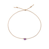Wishing Bracelet with Amethyst