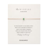 May Birthstone Wishing Bracelet with Emerald