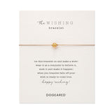 November Birthstone Wishing Bracelet with Citrine Gem