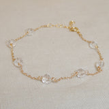 April Crystal Birthstone Bracelet
