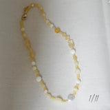 Pearls and Friends Beaded Gem Necklace