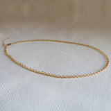 Rolo Chain Necklace Gold Filled