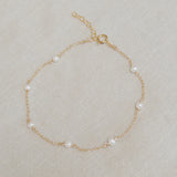 June Pearl Birthstone Bracelet
