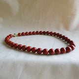 Red Jasper Beaded Necklace/ Limited Edition Archives
