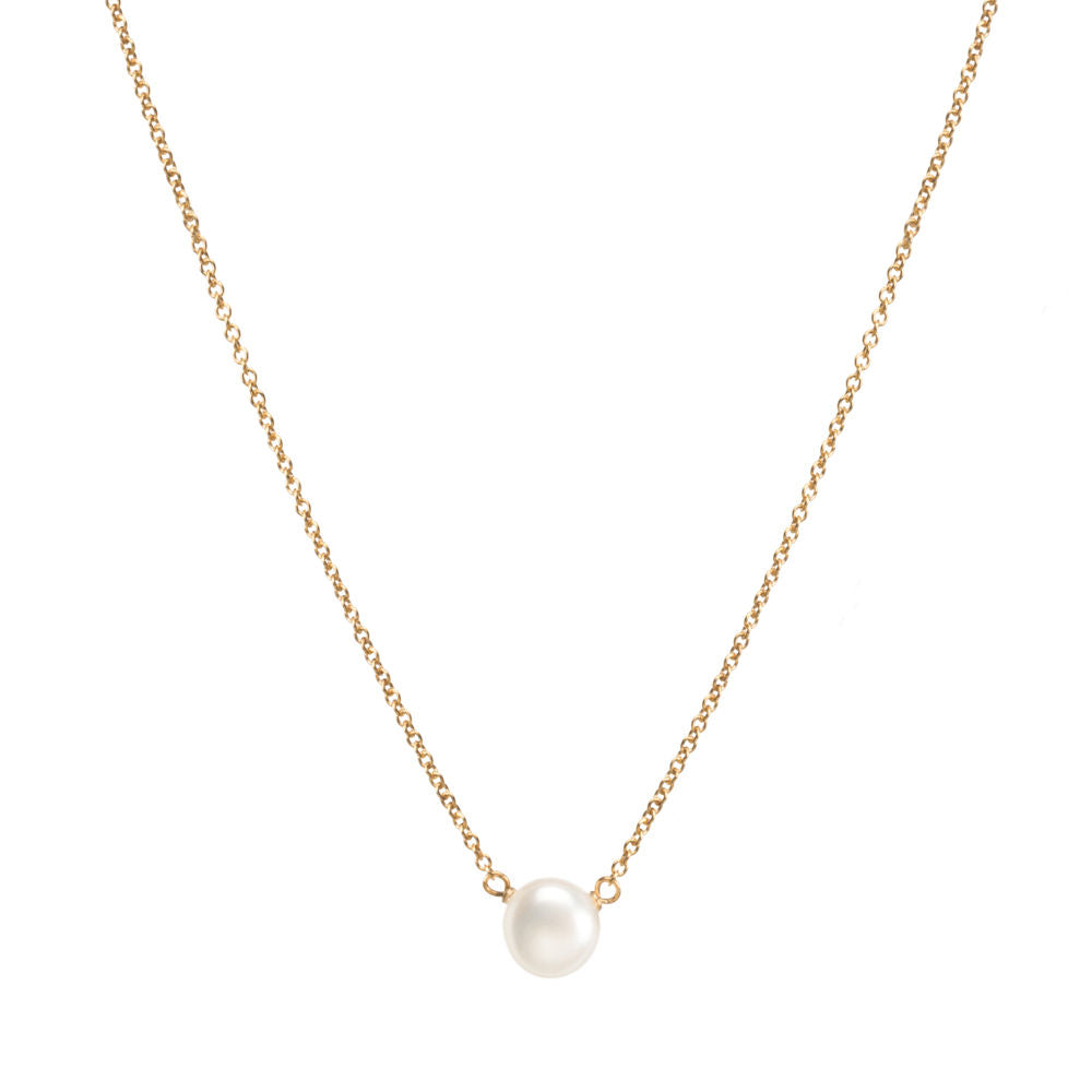Pearls of happiness small white pearl necklace - Dogeared