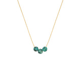 December Birthstone Make A Wish Necklace with Turquoise