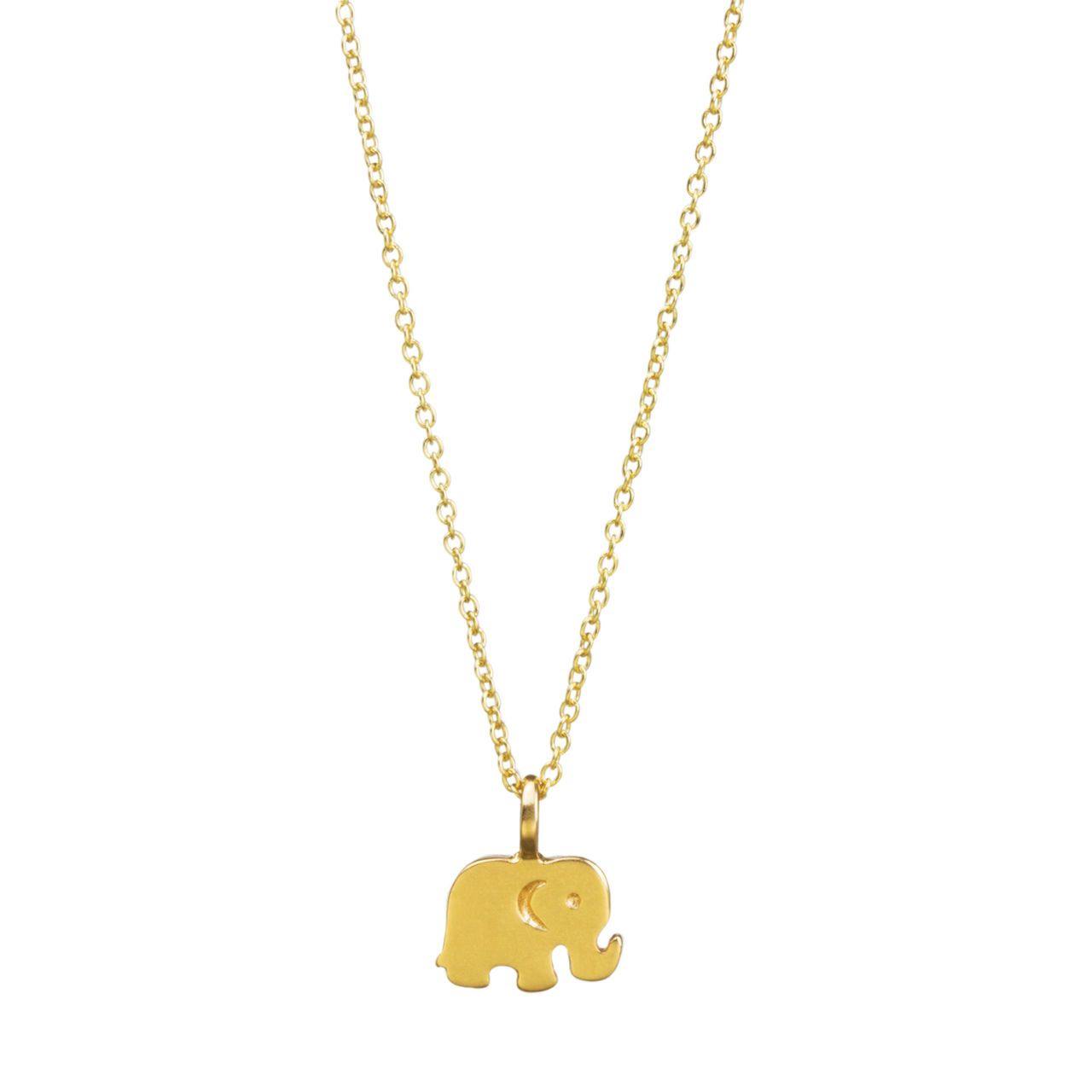 Good Luck Elephant Charm Necklace| Dogeared