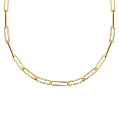 Paperclip Chain Necklace