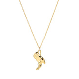Modern Kick Ass Boot Necklace with Dainty Chain