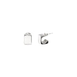 Boxy Hoop Earrings