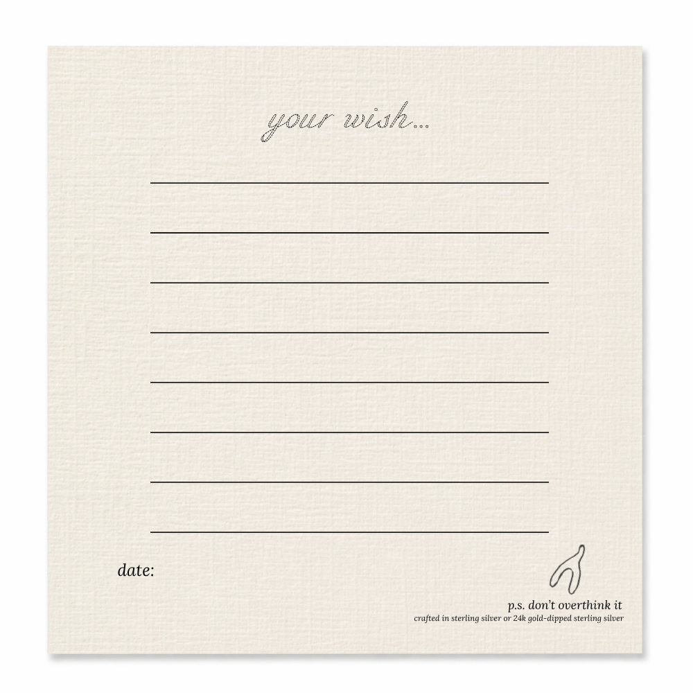 Wish Card Back