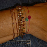 Turquoise Heart Cord Bracelet- Limited Edition/Archives