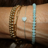 Faceted Amazonite Bracelet Limited Edition/Archives