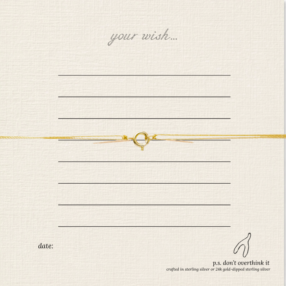The Original Wish Necklace Sideways Heart - Dogeared