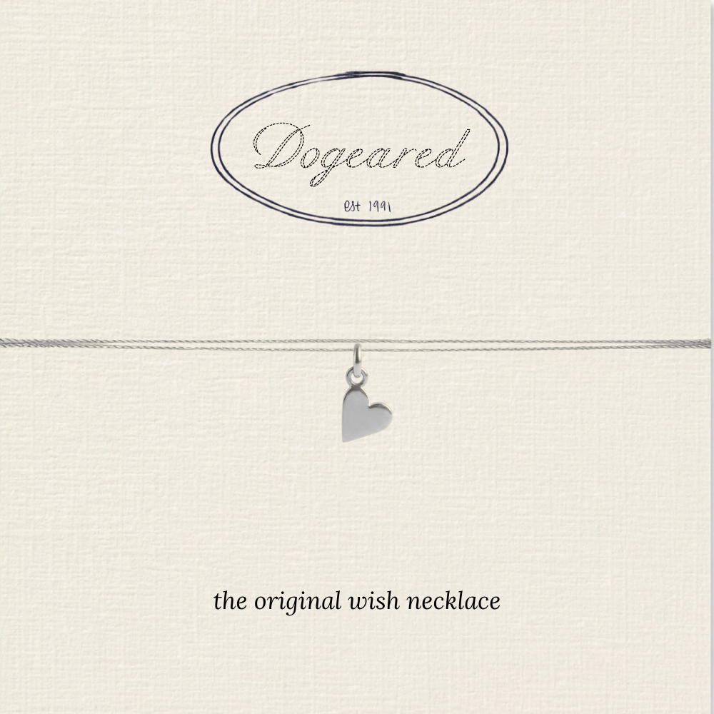 The Original Wish Necklace Sideways Heart - Dogeared
