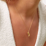 Modern Kick Ass Boot Necklace with Dainty Chain