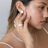 Kaleidoscope stud earrings