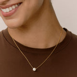 Pearls Of Happiness Large White Pearl Necklace - Dogeared