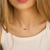 July Birthstone Wish Necklace