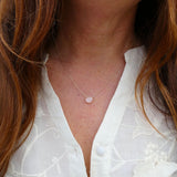 Blush Moonstone Gem Necklace