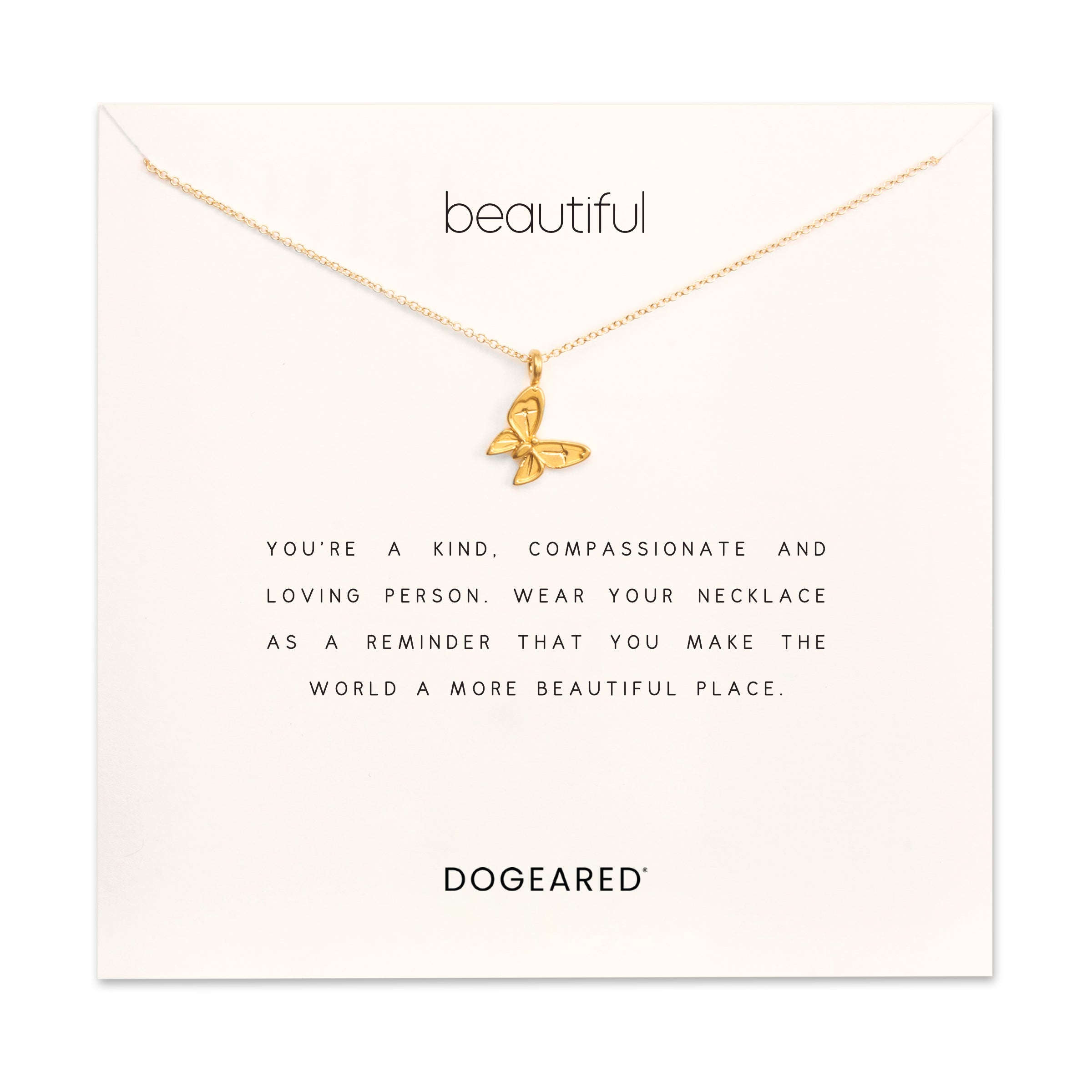 Beautiful enchanted butterfly necklace - Dogeared