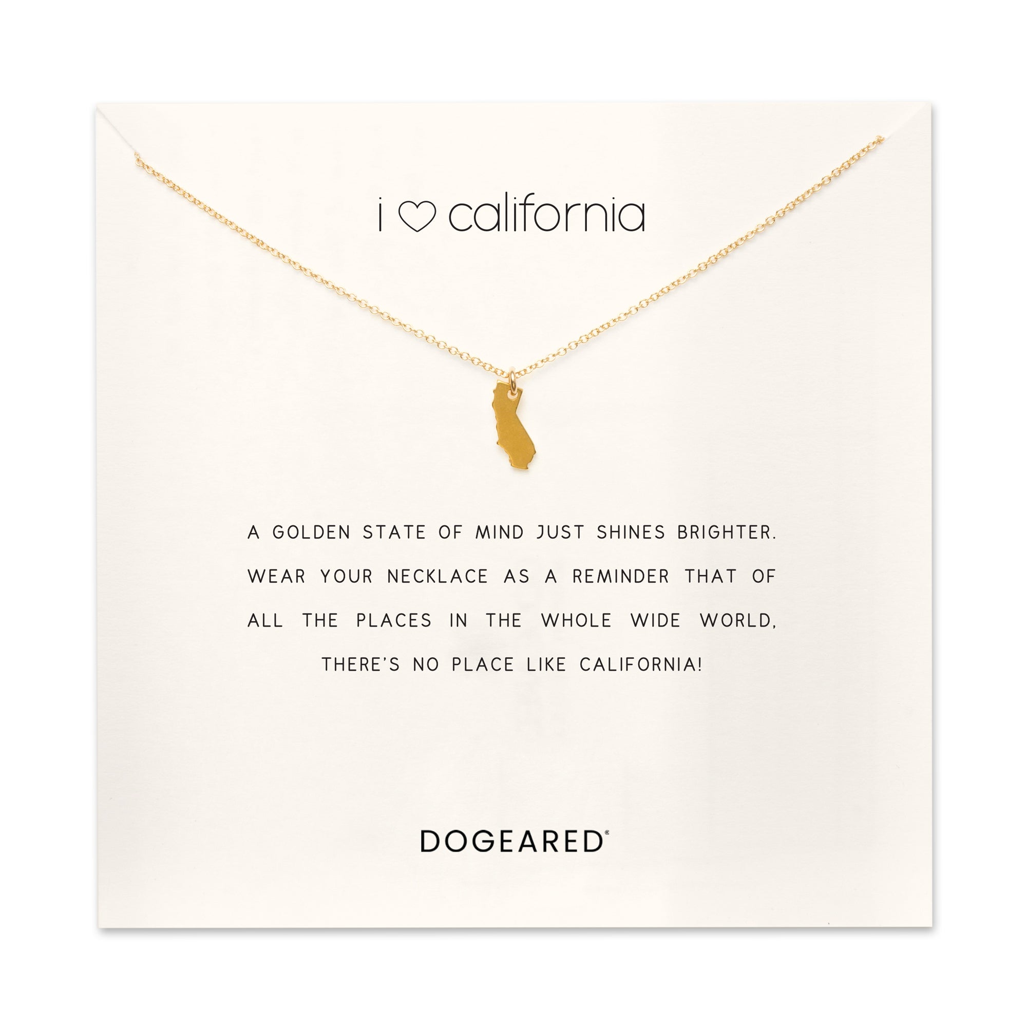 I love California charm necklace - Dogeared