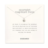 Accomplish Magnificent Things Starburst Necklace