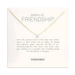 Pearls of friendship small white pearl necklace - Dogeared
