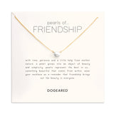 Pearls of friendship large white pearl necklace - Dogeared