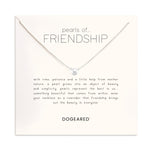 Pearls of friendship small white pearl necklace - Dogeared